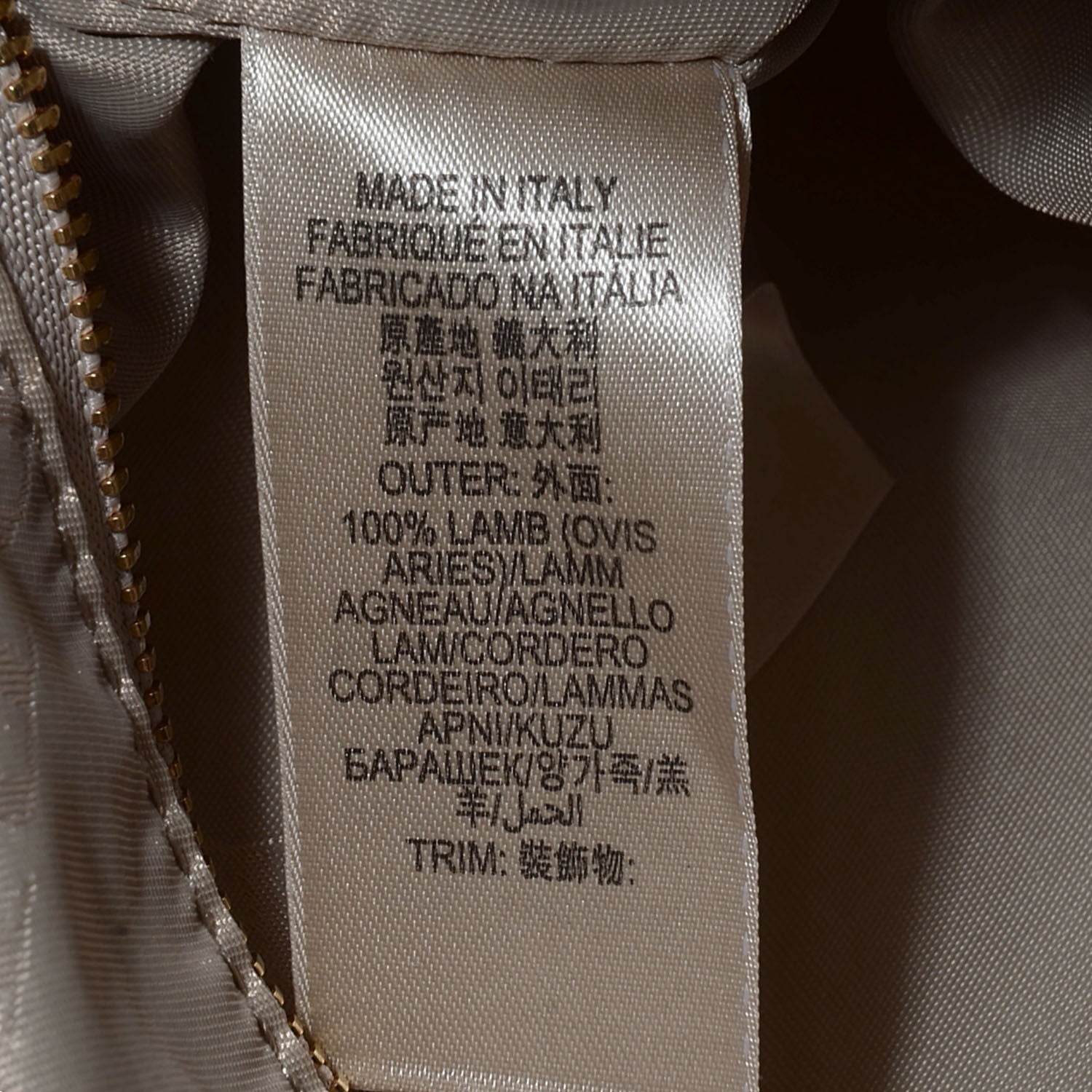 Burberry Lambskin Plisse Medium Emerson Tote Bronze Amber 10 of 13