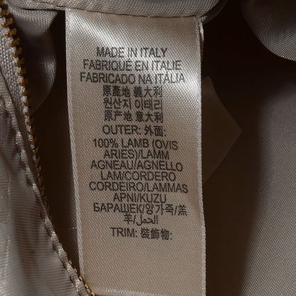 Burberry Lambskin Plisse Medium Emerson Tote Bronze Amber 10 of 13