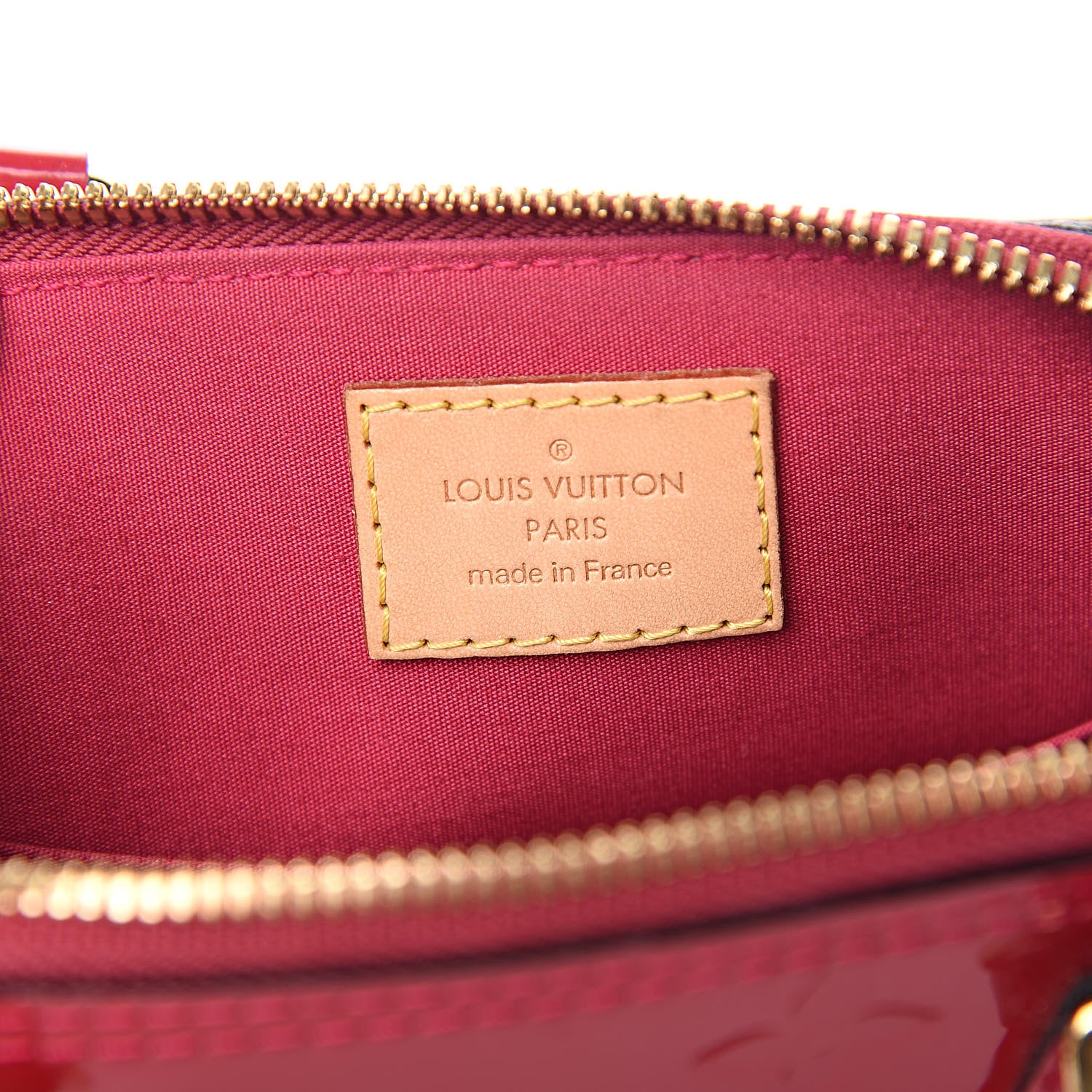 Louis Vuitton Vernis Alma BB Rose Indien 6 of 10
