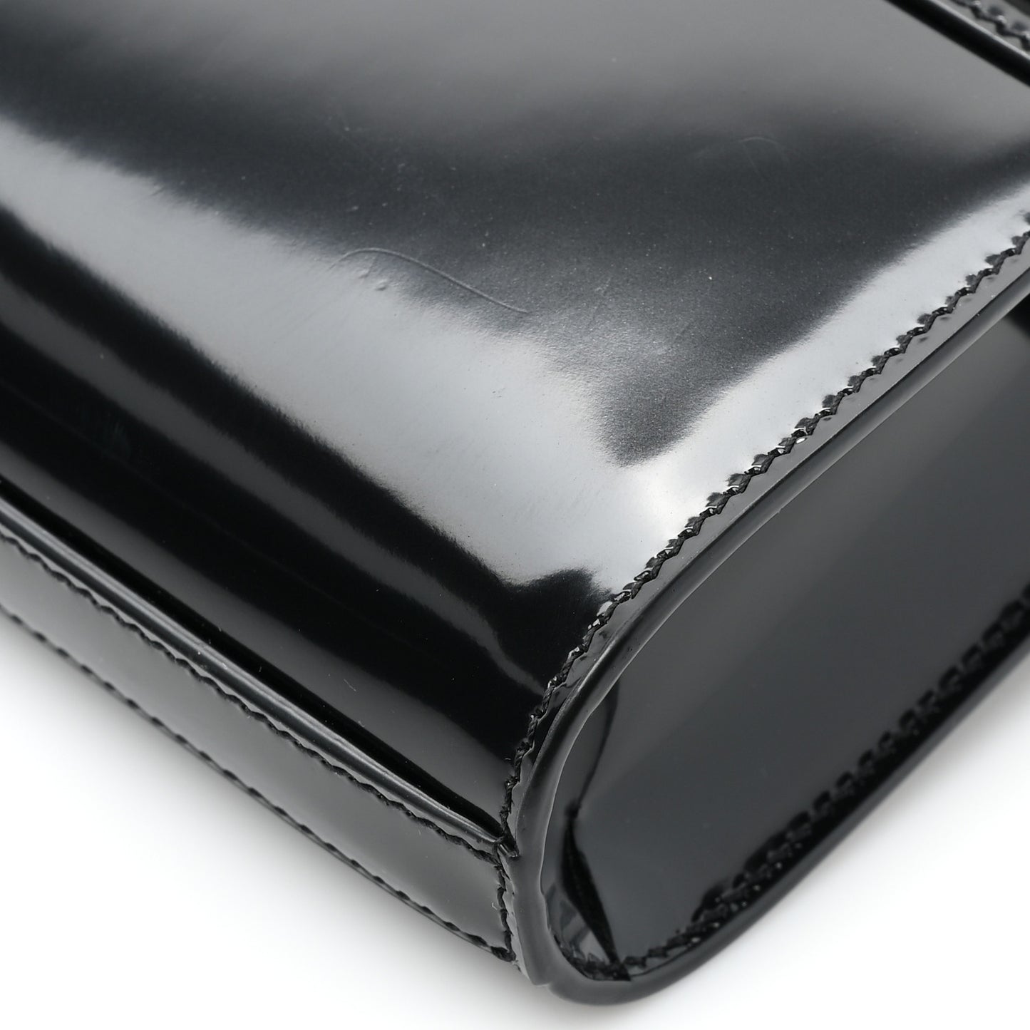 Spazzolato Mini Manhattan Shoulder Bag Black
