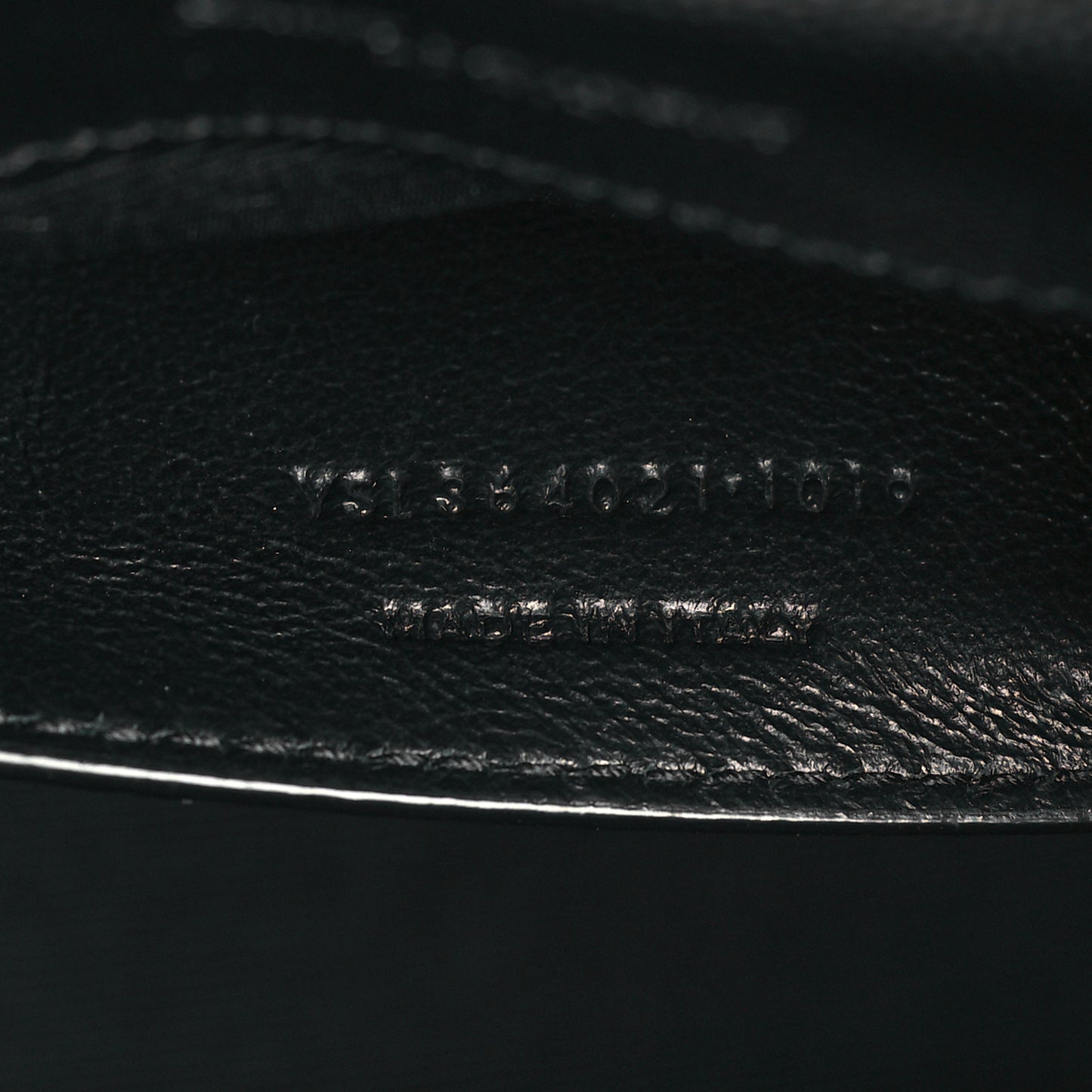 Grain De Poudre Medium Classic Monogram Kate Satchel Black