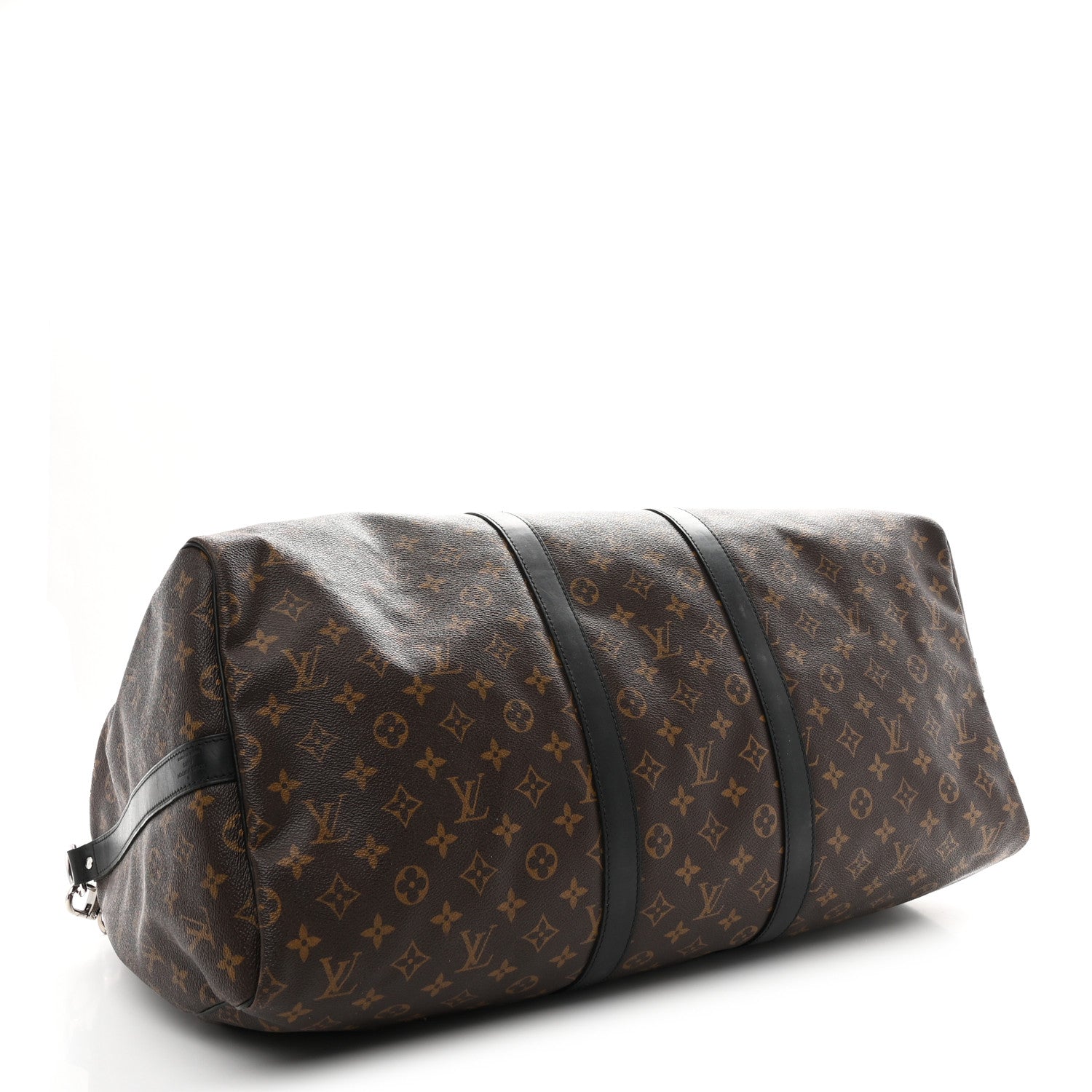 Louis Vuitton Monogram Macassar Keepall Bandouliere 55 3 of 9