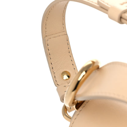 Chloe Shiny Calfskin Suede Mini C Double Carry Blondie Beige 14 of 14