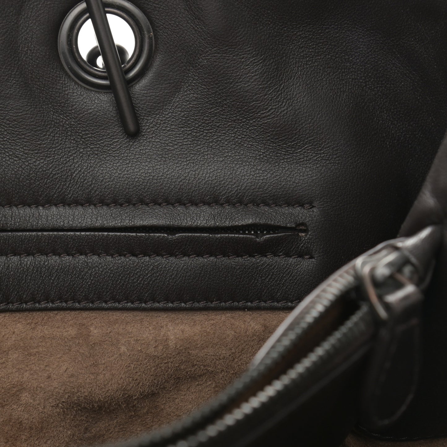 Nappa Intrecciato Medium Tote Grey