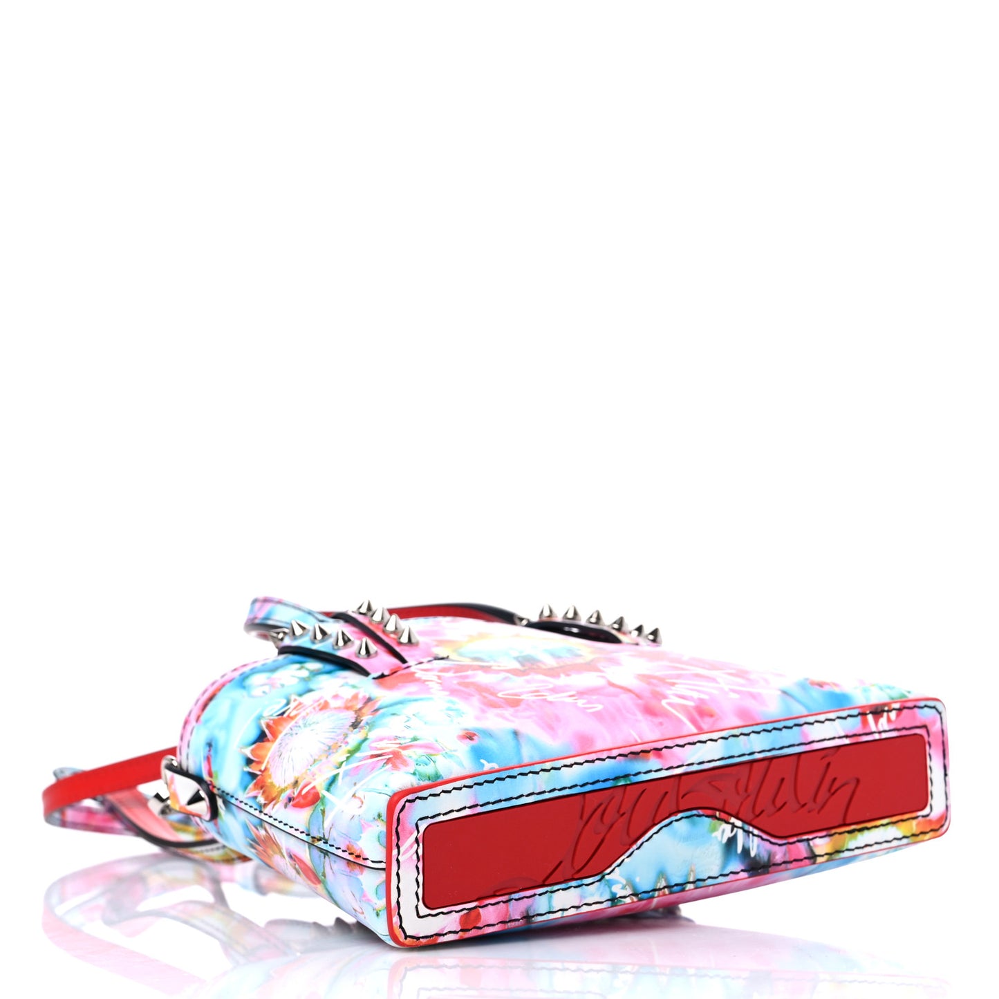 Calfskin Celebration Print Nano Cabata Tote Multicolor