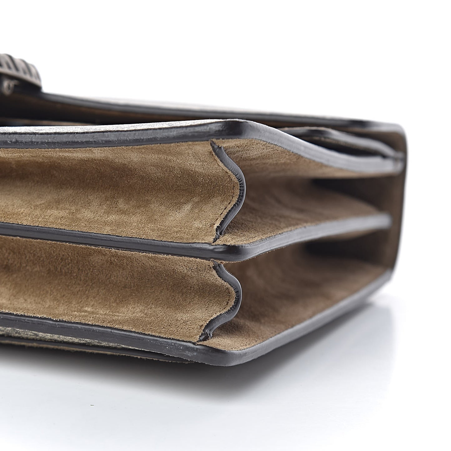 GG Supreme Monogram Medium Dionysus Shoulder Bag Taupe