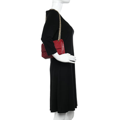Chanel Aged Calfskin Quilted 2.55 Reissue Mini Flap Red 2 of 11