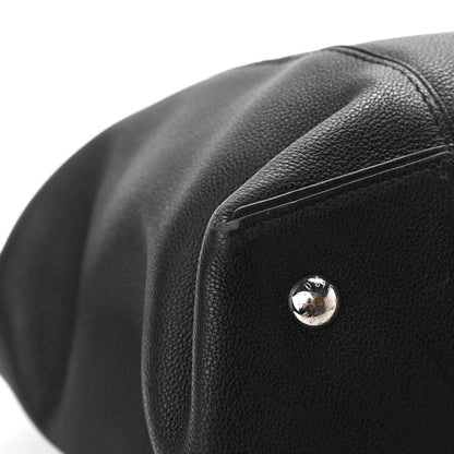 Louis Vuitton Veau Cachemire Soft Lockit MM Black 12 of 15
