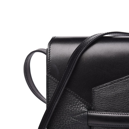 Hermes Box Taurillon Clemence Faco Clutch Black 13 of 13