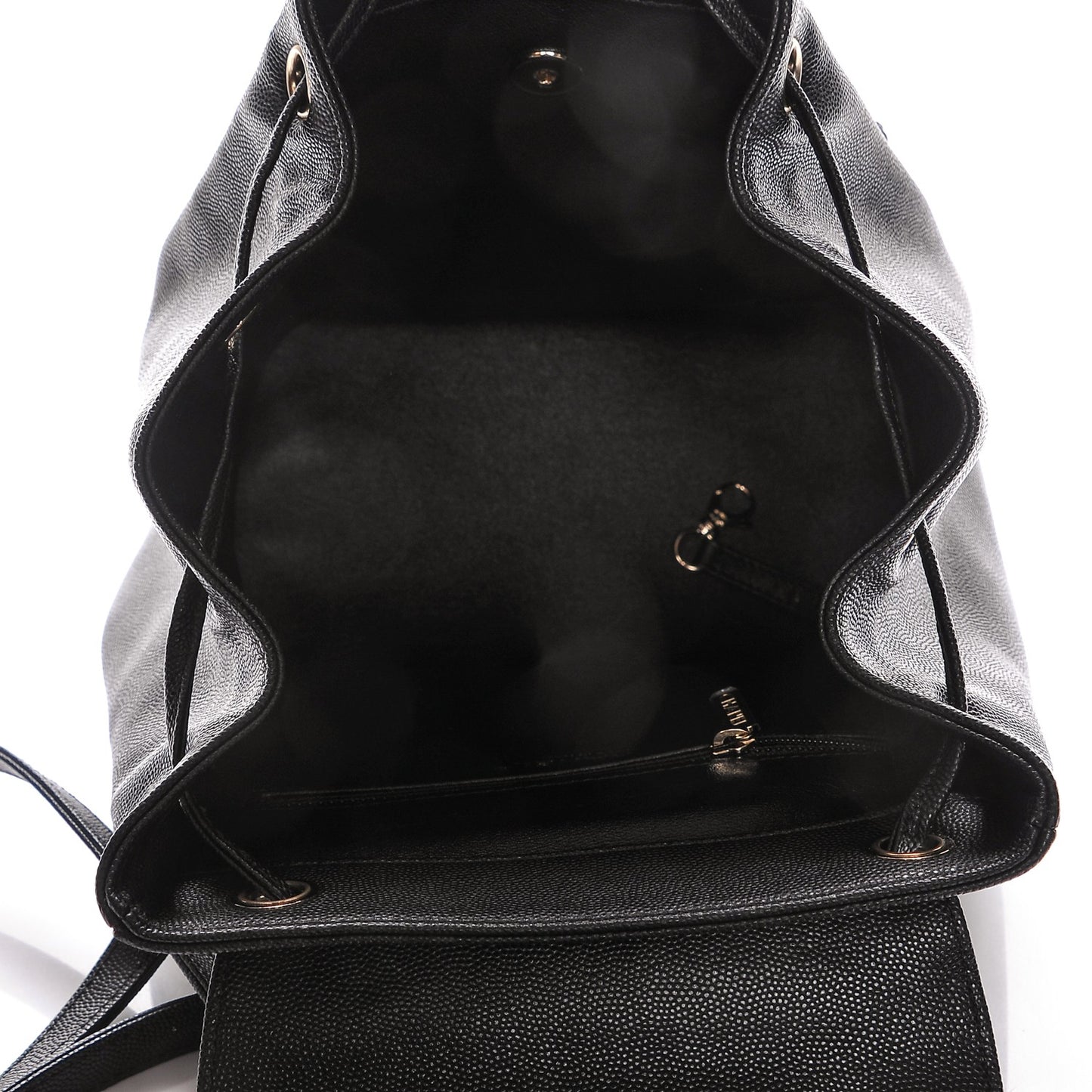 Caviar Quilted Business Affinity Backpack Black