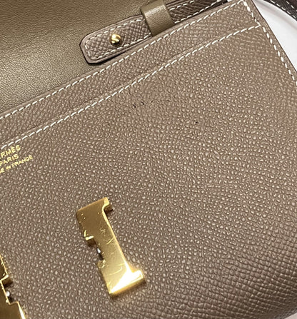 Hermes Epsom Constance Long To Go Wallet Etoupe 8 of 8