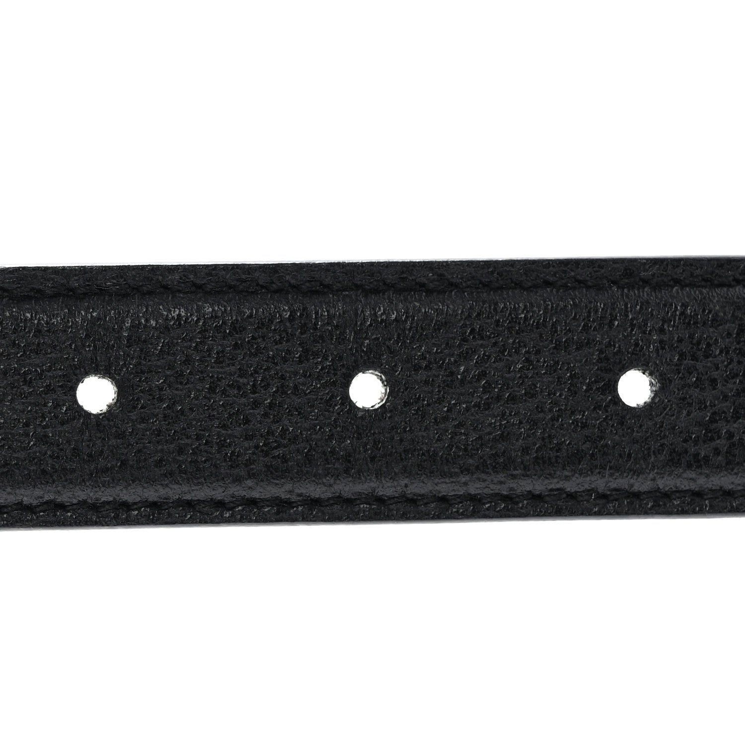 Gucci Calfskin Hinge 20mm Belt 85 34 Black 4 of 5