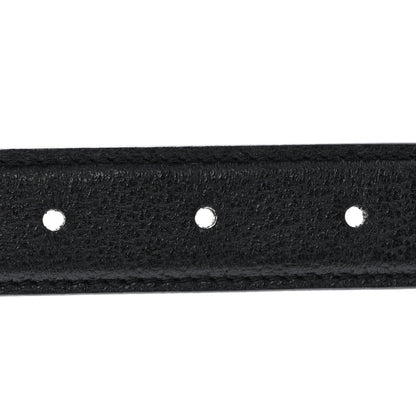 Gucci Calfskin Hinge 20mm Belt 85 34 Black 4 of 5