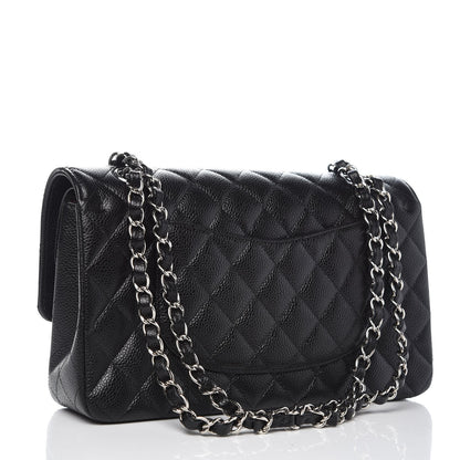 Chanel Caviar Quilted Medium Double Flap Black 1 of 5