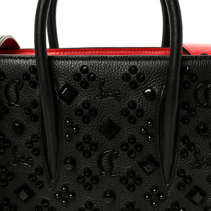 Christian Louboutin Calfskin Spikes Loubinthesky Mini Paloma Black 8 of 12