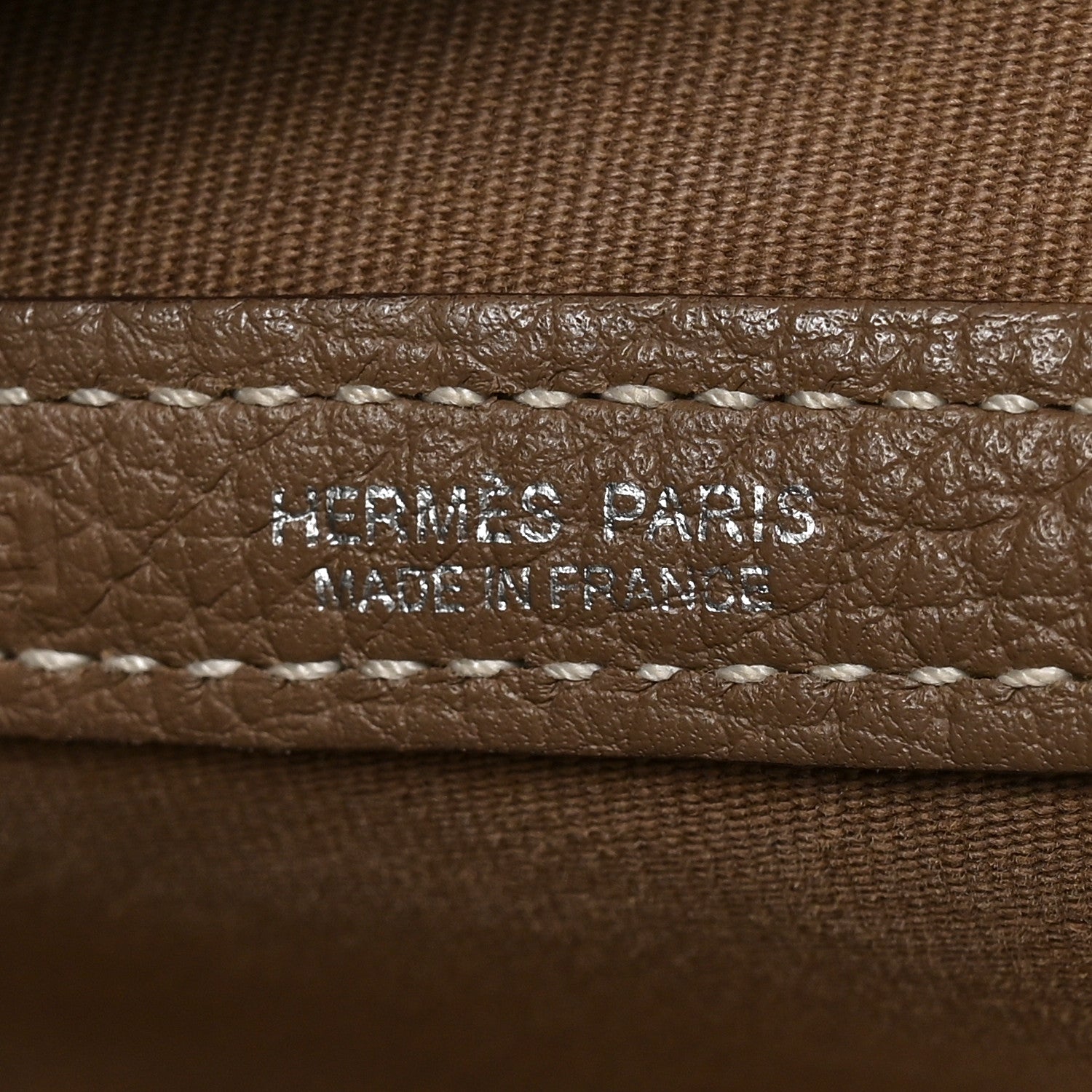 Hermes Toile Vache Garden Party 36 MM Etoupe 6 of 11