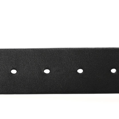 Christian Dior Calfskin 35mm Montaigne Belt 80 32 Black 3 of 8