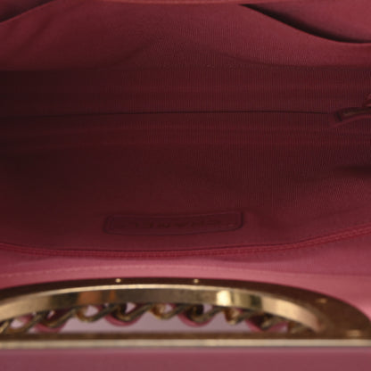 Chanel Caviar Quilted A Real Catch Clutch Pink 5 of 7