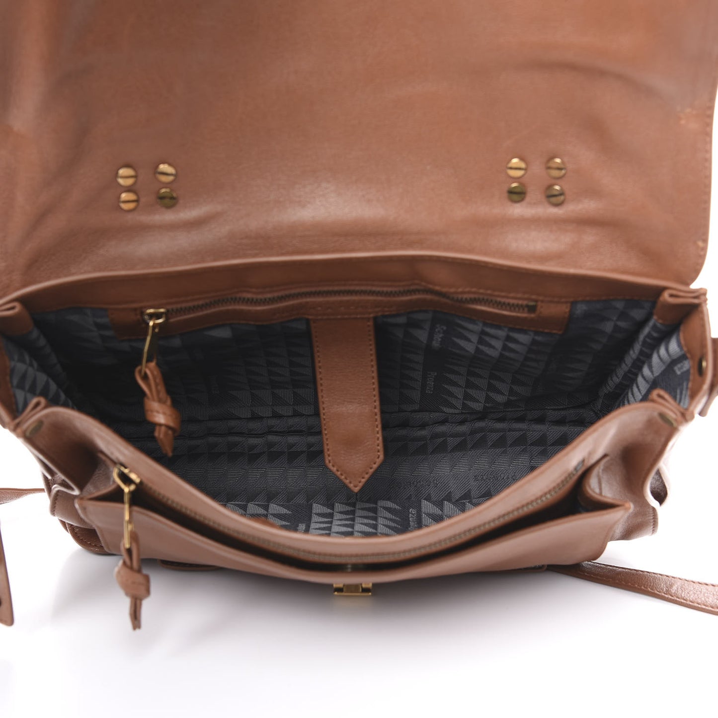 Lambskin Medium PS1 Satchel Saddle