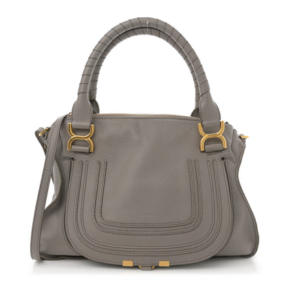 Chloe Calfskin Medium Marcie Satchel Cashmere Grey 1 of 13