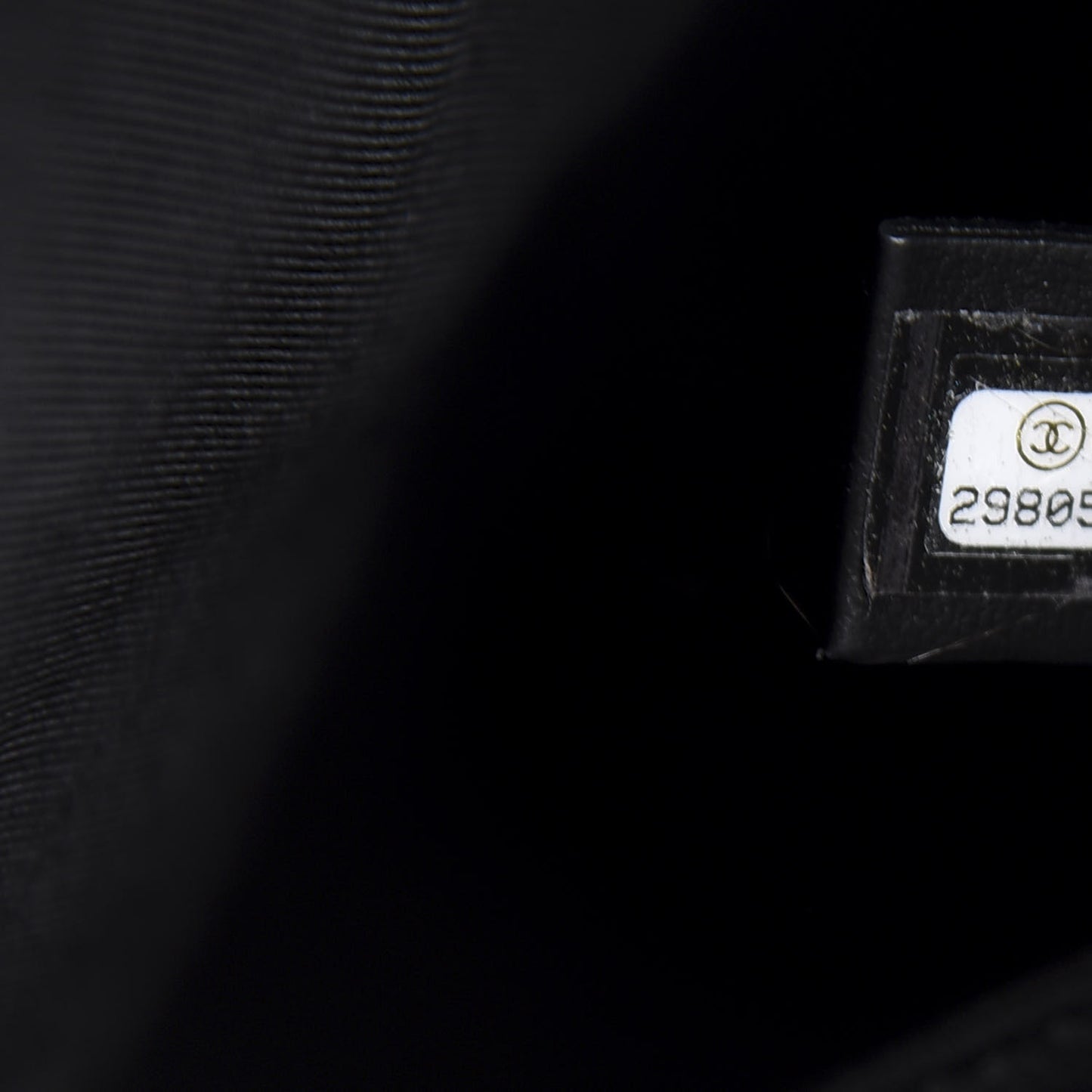 Lambskin Quilted CC Dweller Drawstring Tote Black