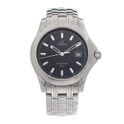 Omega Stainless Steel 36mm Seamaster 120M Quartz Watch Blue 2511.81 1 of 5