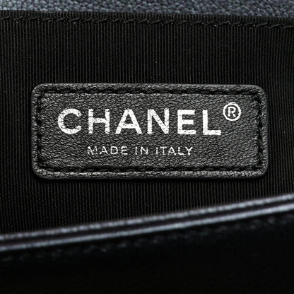 Chanel Iridescent Goatskin Quilted Small Boy Flap Purple 6 of 10