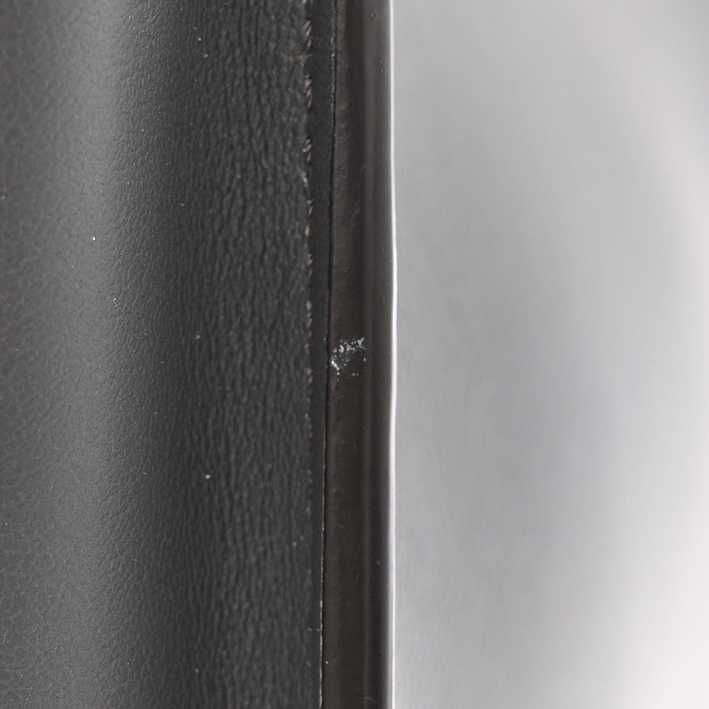 Vitello Seta Chenille FF Mini Peekaboo Iconic Satchel Anthracite Asfalto