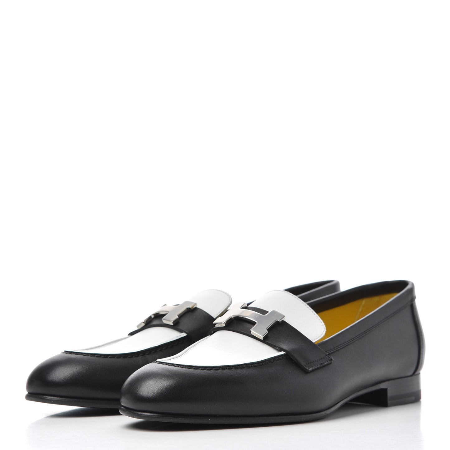 Womens Paris Loafers 36.5 Black White