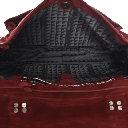Proenza Schouler Suede Medium PS1 Satchel Midnight Plum 6 of 9