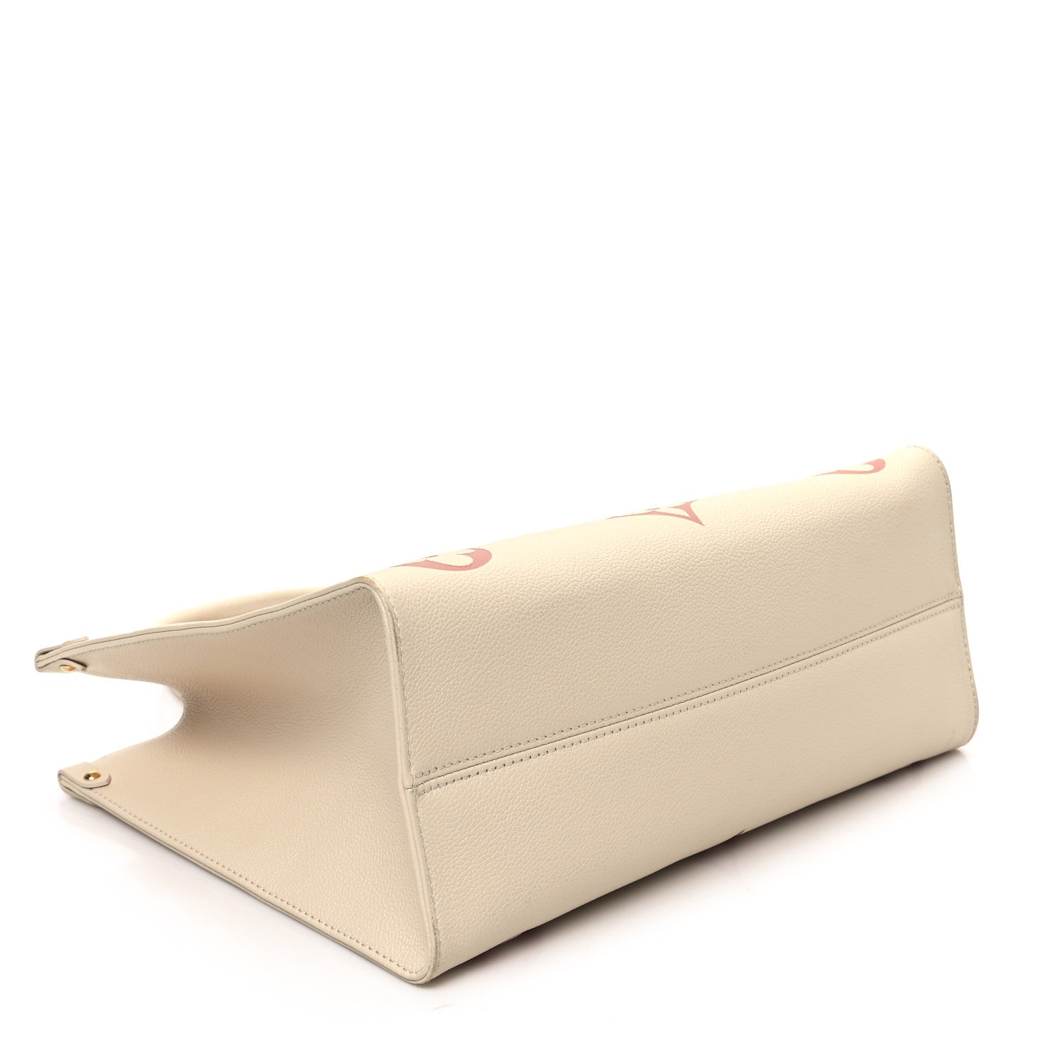 Louis Vuitton Empreinte Monogram Giant Onthego MM Creme Rose Trianon 4 of 11