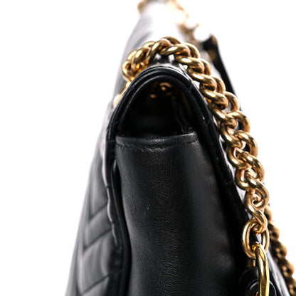 Gucci Calfskin Matelasse Large GG Marmont Shoulder Bag Black 22 of 22