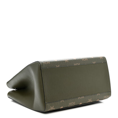 MCM Visetos Medium Aren Hobo Sea Turtle 4 of 10