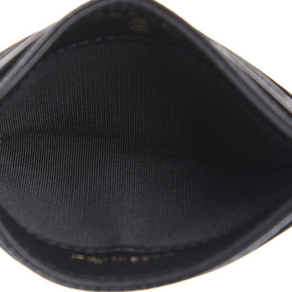 Chanel Caviar Camellia Embossed Card Holder Black 4 of 8