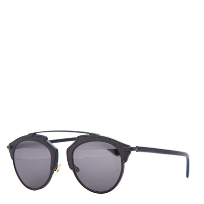 Christian Dior So Real Sunglasses Black 1 of 10