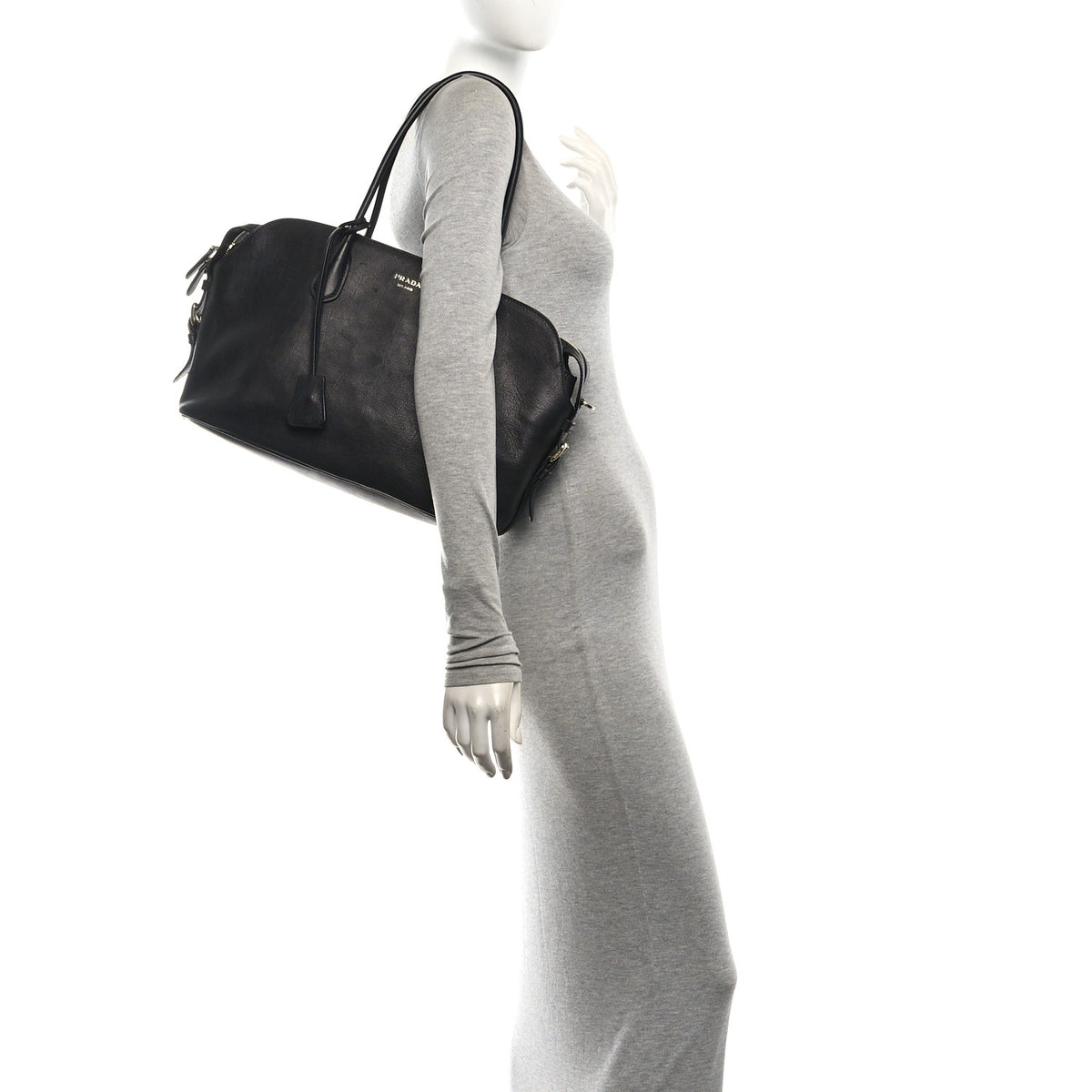 Buffalo Large Signet Tote Bag Black