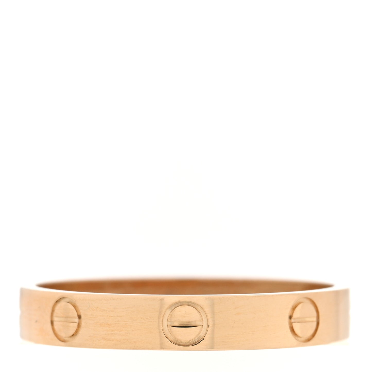 18K Yellow Gold 3.5mm LOVE Wedding Band Ring 62 10