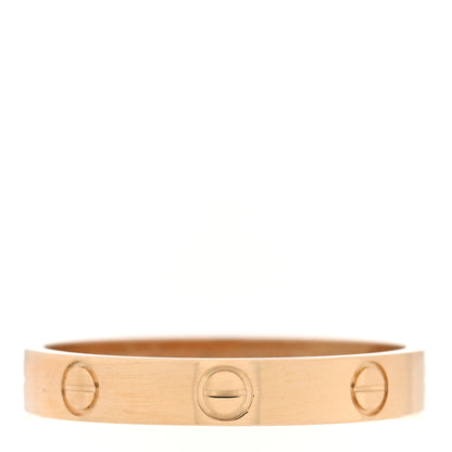 Cartier 18K Yellow Gold 3.5mm LOVE Wedding Band Ring 62 10 1 of 5