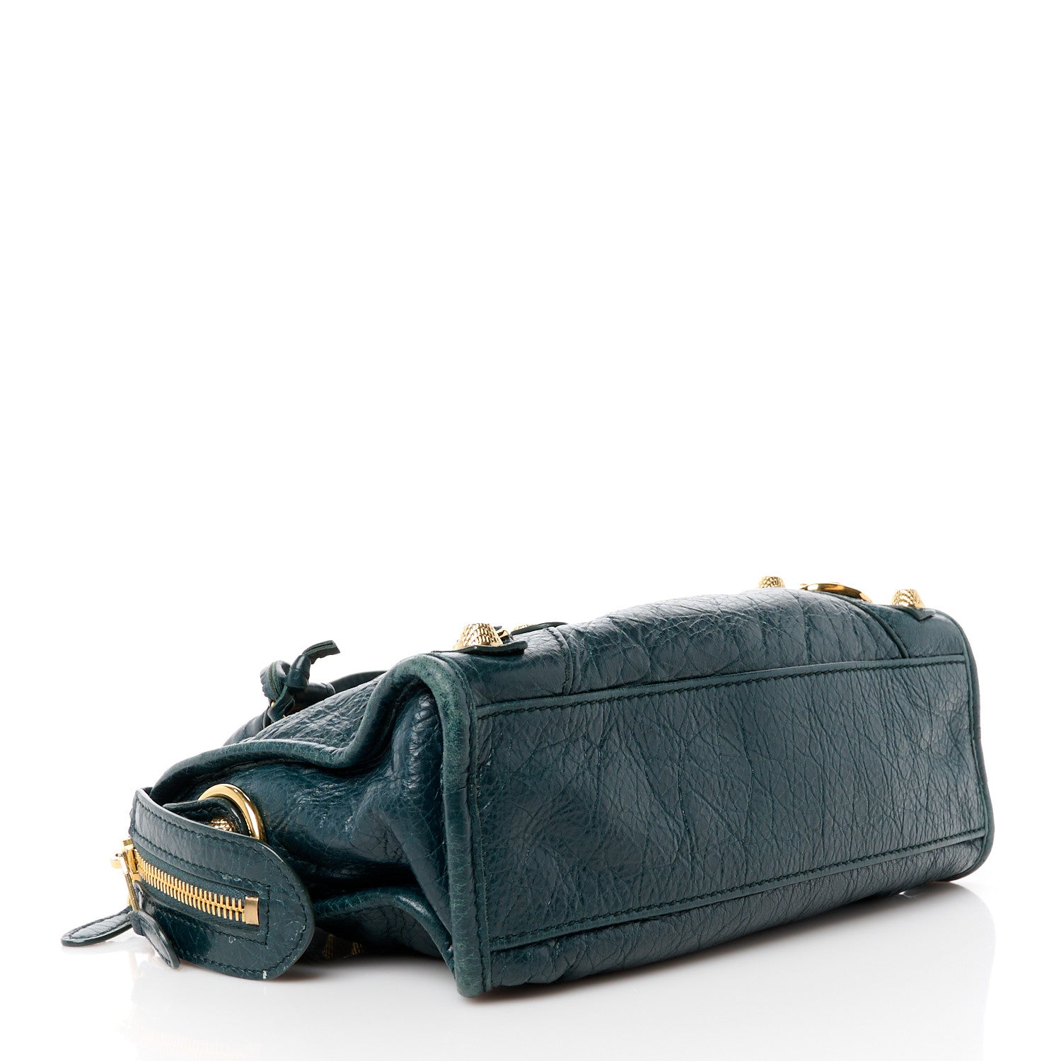 Balenciaga Agneau Giant 12 Gold Hardware Mini City Vert Pinede 5 of 13