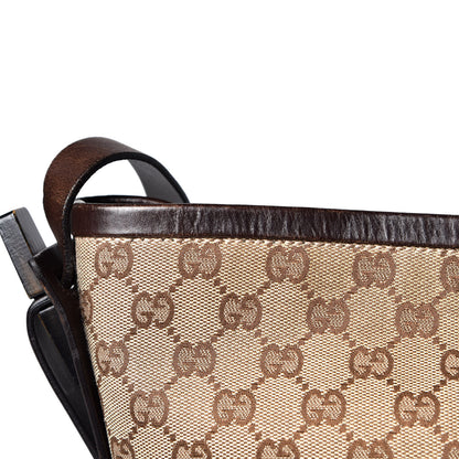 Gucci Monogram Bucket Messenger Dark Brown 10 of 15