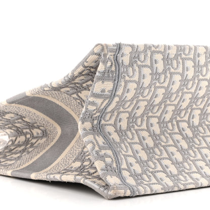 Christian Dior Oblique Medium Book Tote Grey 9 of 10