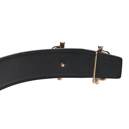 Hermes Togo Swift 32mm Gamma Belt 105 Chocolate Black 8 of 8