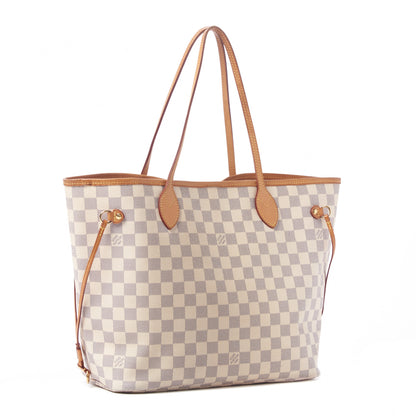 Louis Vuitton Damier Azur Neverfull MM 3 of 12