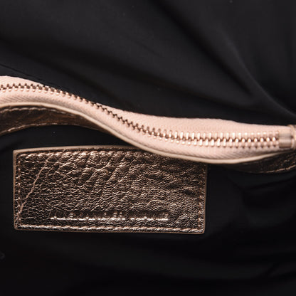 Alexander Wang Metallic Pebbled Lambskin Rockie Rose Gold Hardware 7 of 9