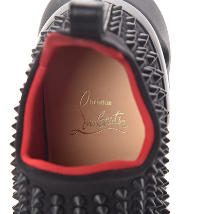 Christian Louboutin Neoprene Spike Sock Donna Flat Sneakers 35 Black 5 of 7