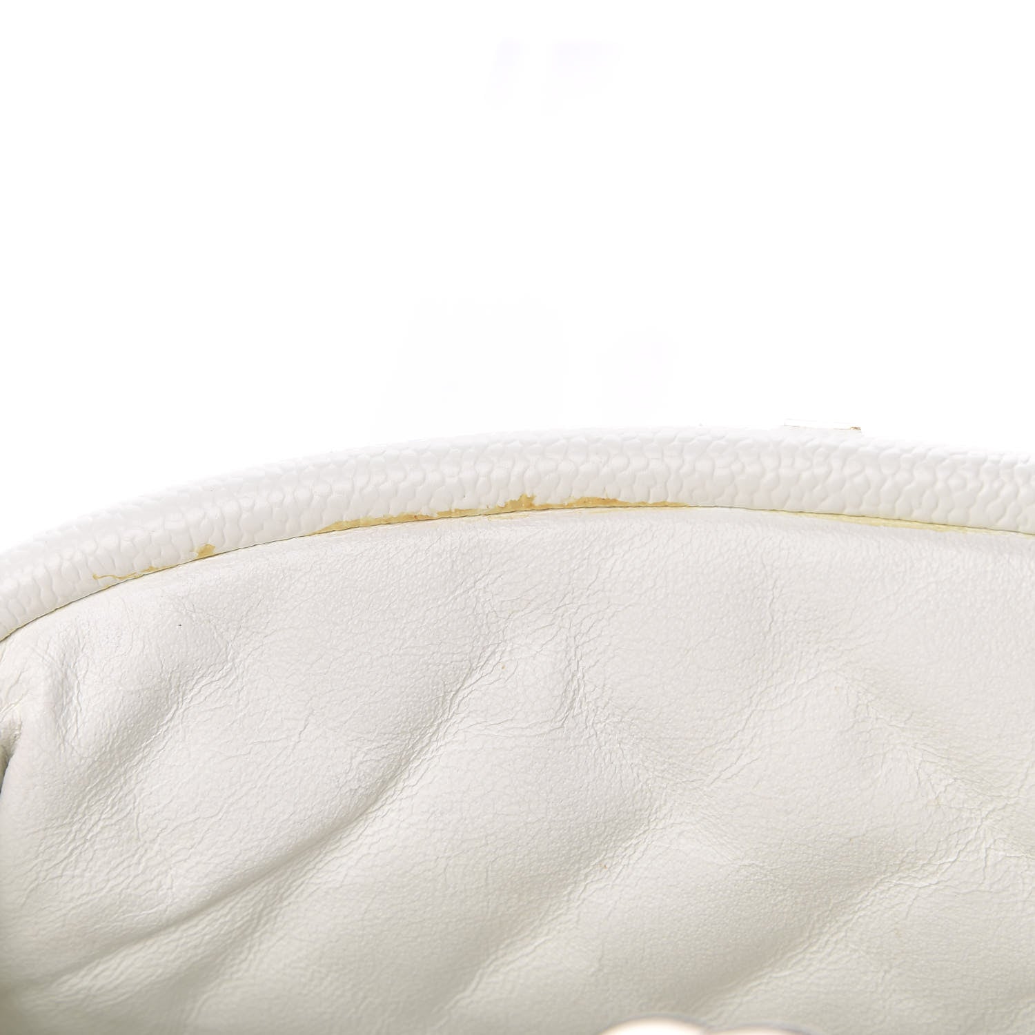 Chanel Caviar Quilted Timeless Clutch White 8 of 10