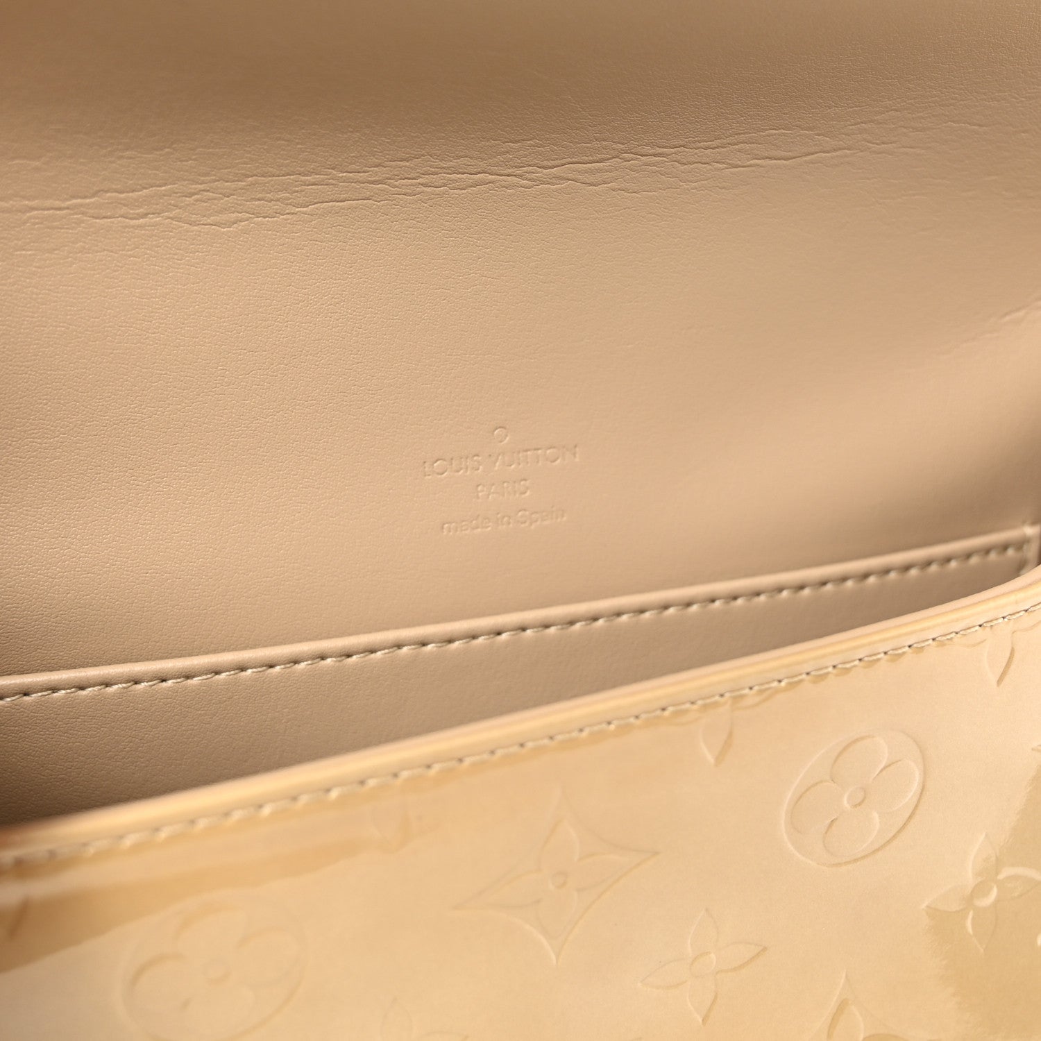 Louis Vuitton Vernis Thompson Street Beige 6 of 9