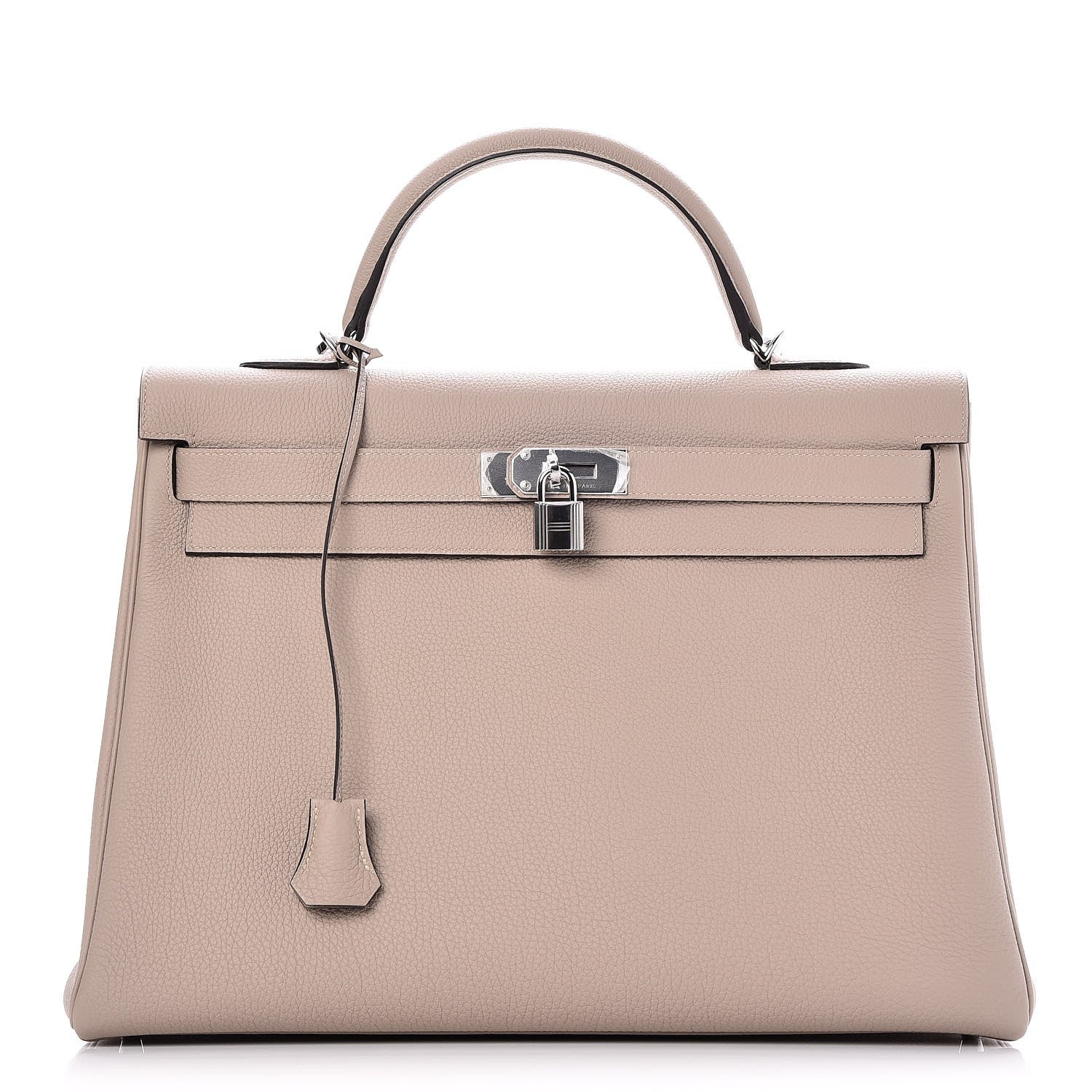 Hermes Togo Kelly Retourne 40 Gris Tourterelle 1 of 32