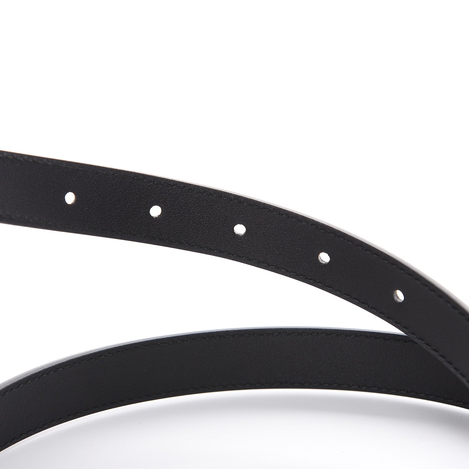 Gucci Calfskin Double G 20mm Belt 75 30 Black 4 of 6