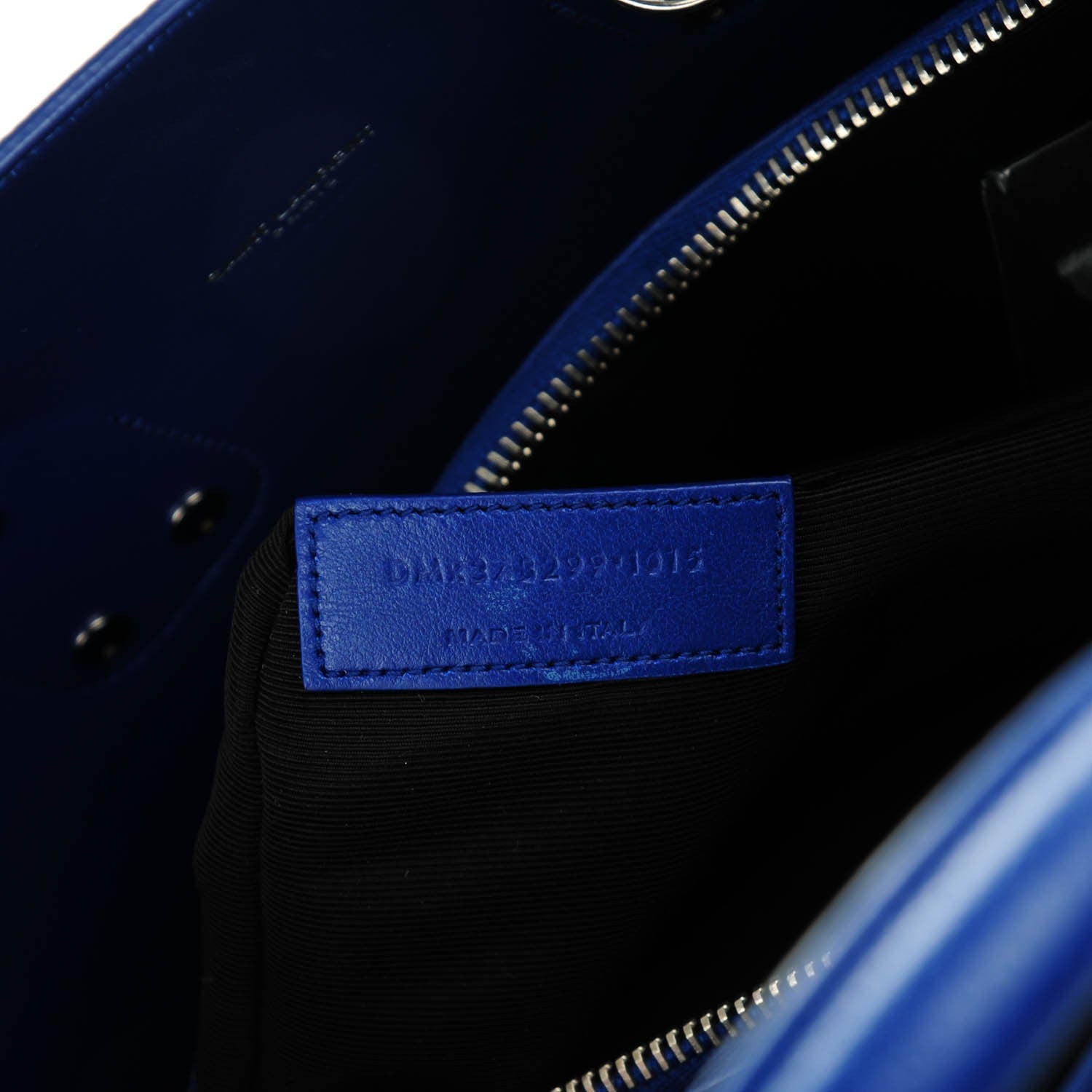 Saint Laurent Grained Calfskin Small Sac De Jour Outremer 9 of 9